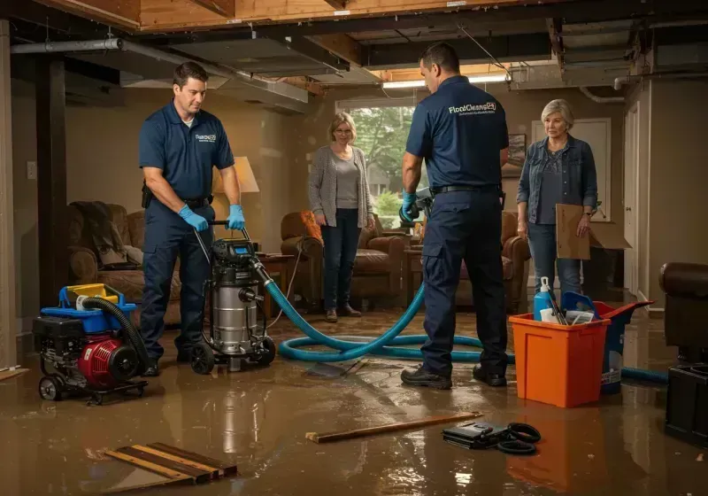 Basement Water Extraction and Removal Techniques process in Clarksville, VA